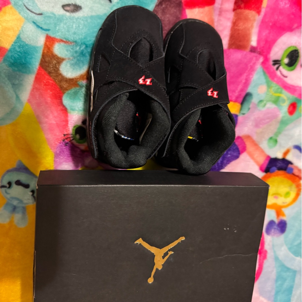 NEW-Jordan Black Sneakers with Textured Upper